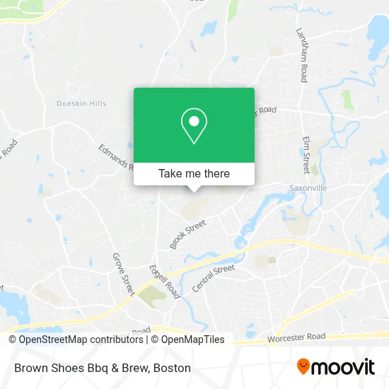 Brown Shoes Bbq & Brew map