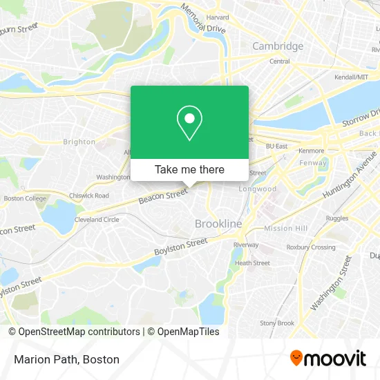 Marion Path map