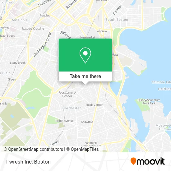 Fwresh Inc map