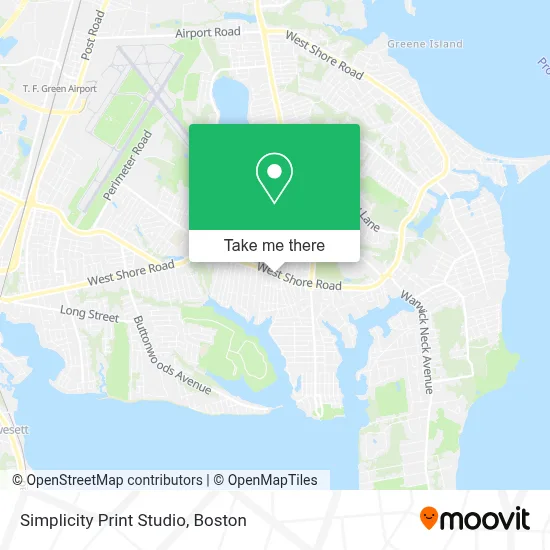 Simplicity Print Studio map