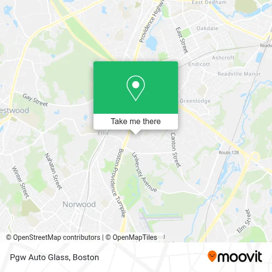 Pgw Auto Glass map
