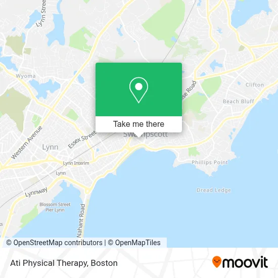Ati Physical Therapy map