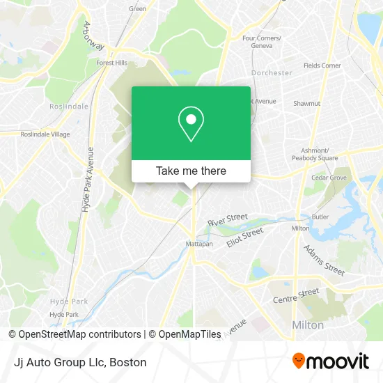 Jj Auto Group Llc map
