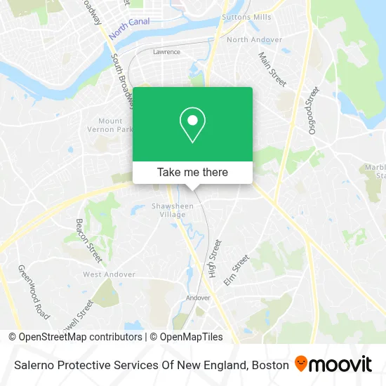 Salerno Protective Services Of New England map