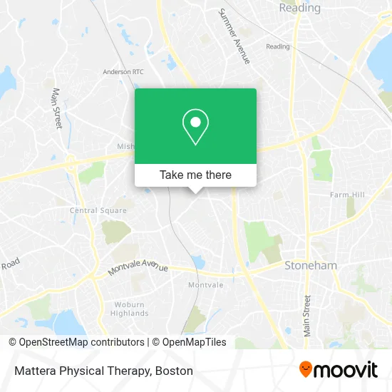 Mattera Physical Therapy map