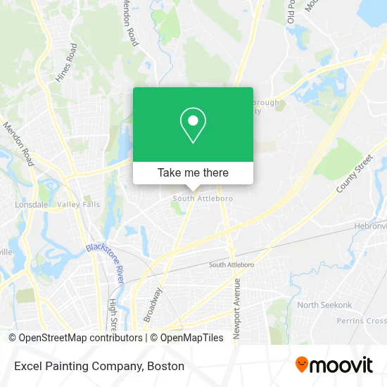 Excel Painting Company map