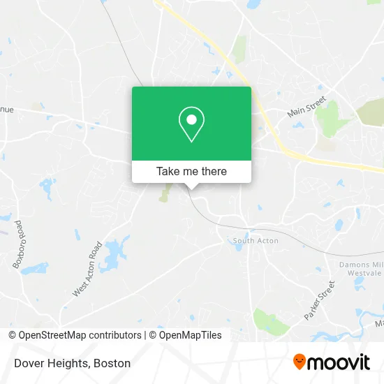 Dover Heights map