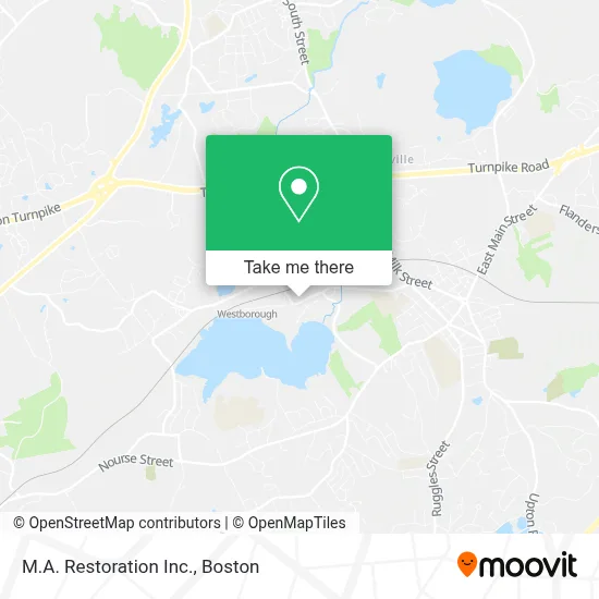 M.A. Restoration Inc. map