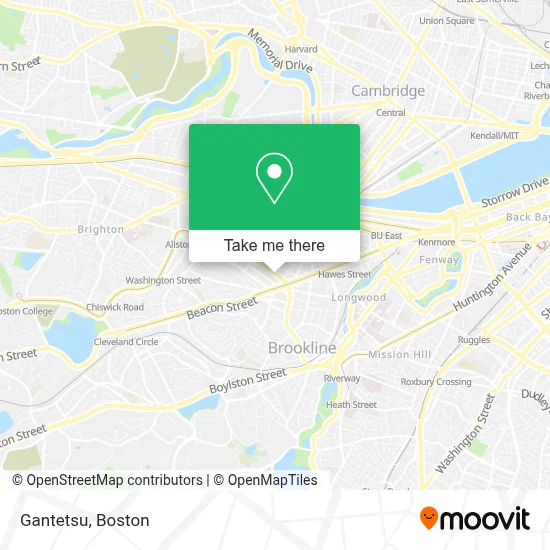 Gantetsu map