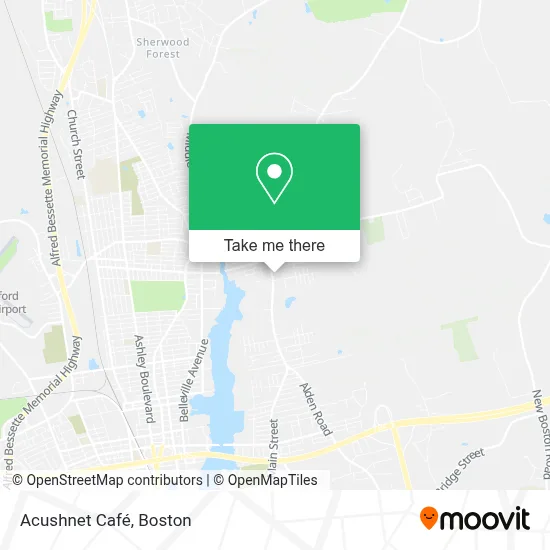 Acushnet Café map