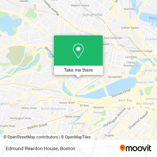 Edmund Reardon House map