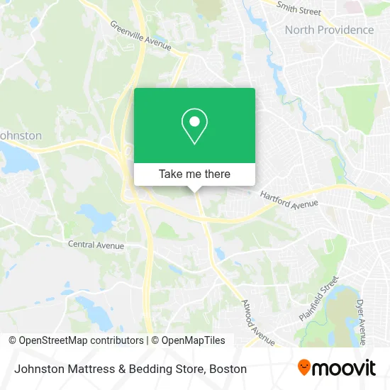 Johnston Mattress & Bedding Store map