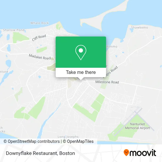 Downyflake Restaurant map