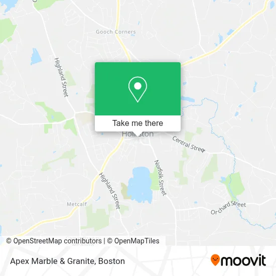 Apex Marble & Granite map