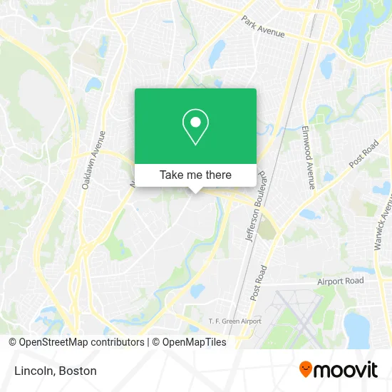 Lincoln map