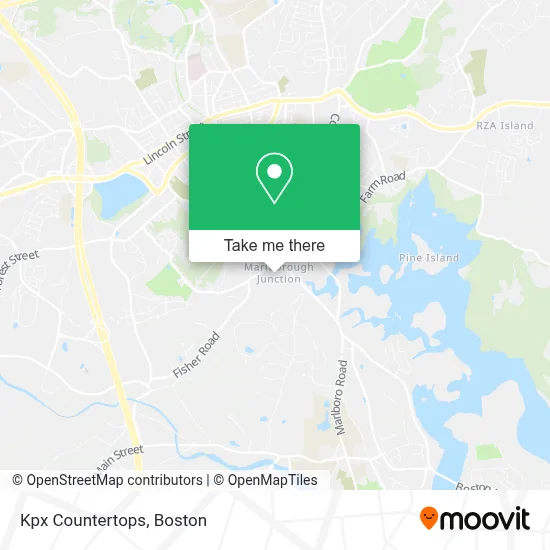 Kpx Countertops map