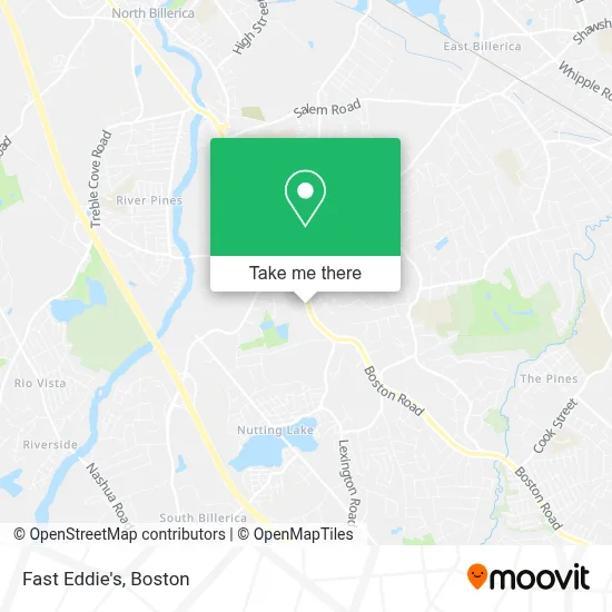 Fast Eddie's map