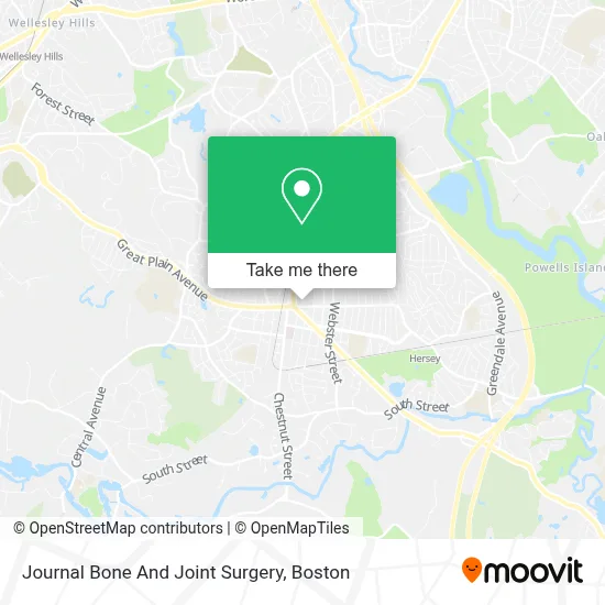 Journal Bone And Joint Surgery map