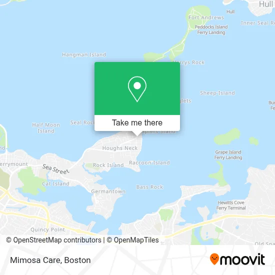 Mimosa Care map