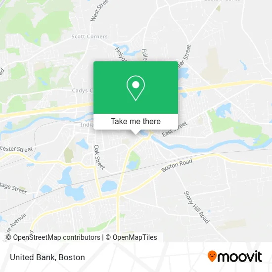 United Bank map