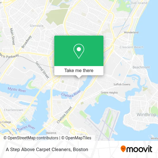 A Step Above Carpet Cleaners map