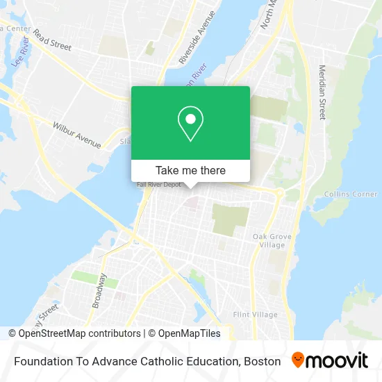 Foundation To Advance Catholic Education map