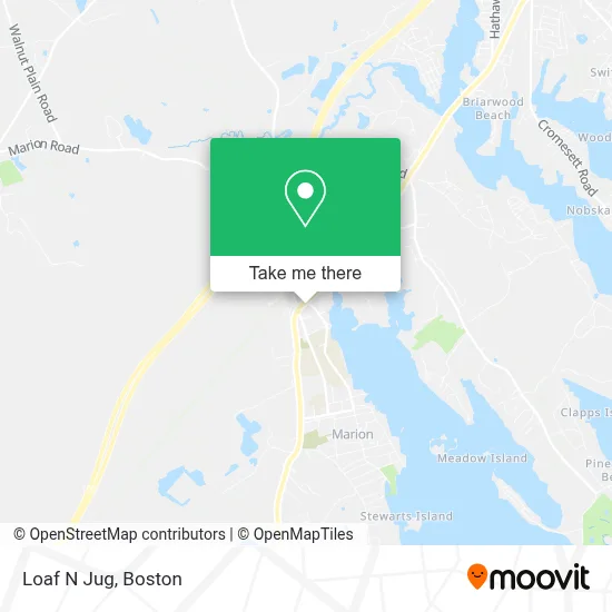 Loaf N Jug map