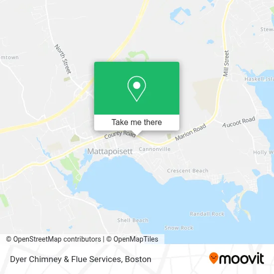 Dyer Chimney & Flue Services map