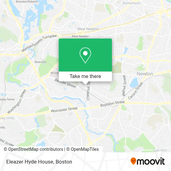 Eleazer Hyde House map