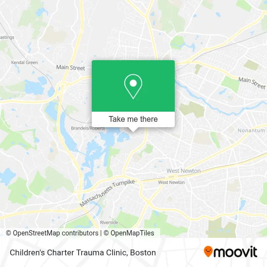 Children's Charter Trauma Clinic map