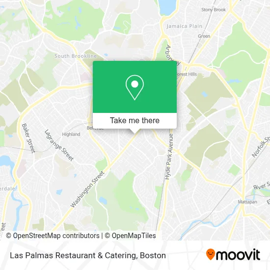 Las Palmas Restaurant & Catering map