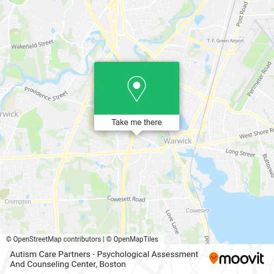 Autism Care Partners - Psychological Assessment And Counseling Center map