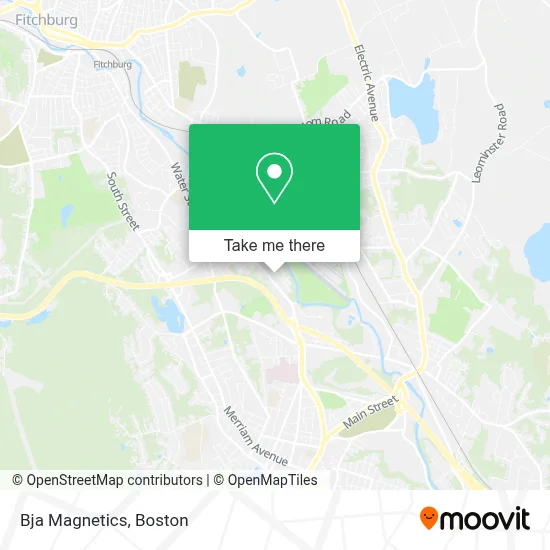 Bja Magnetics map