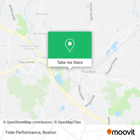 Tidal Performance map