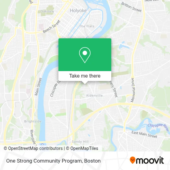 One Strong Community Program map