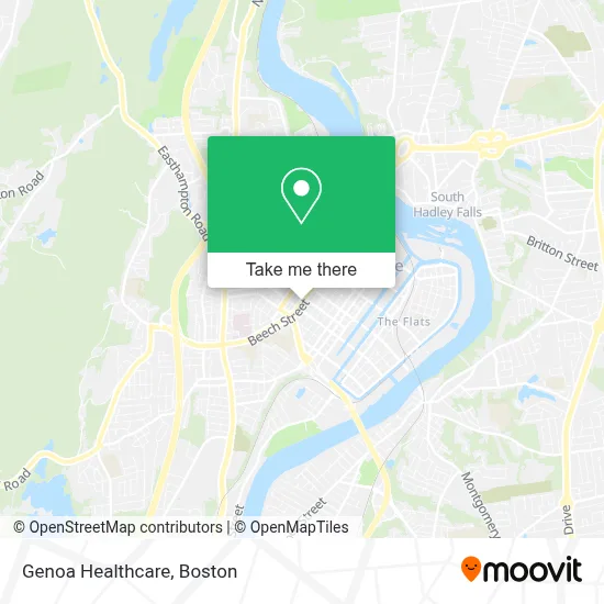 Genoa Healthcare map