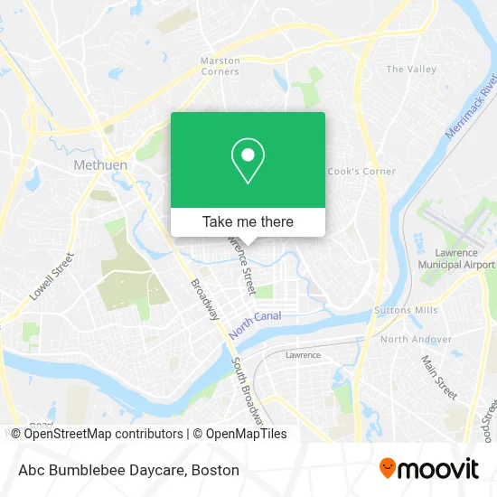 Abc Bumblebee Daycare map