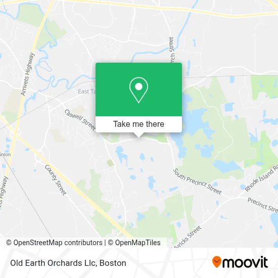 Old Earth Orchards Llc map
