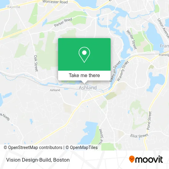 Vision Design-Build map