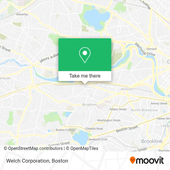 Welch Corporation map