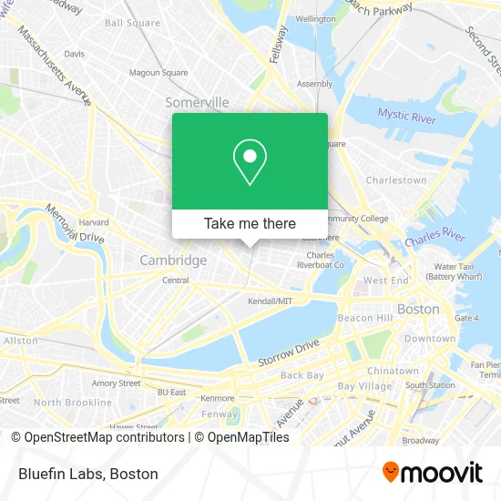 Bluefin Labs map