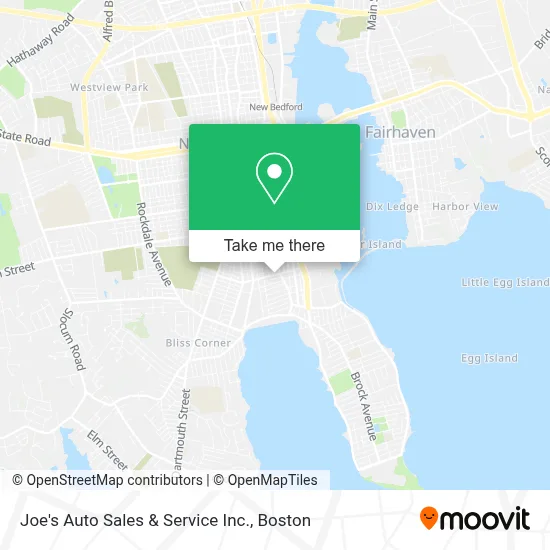 Joe's Auto Sales & Service Inc. map