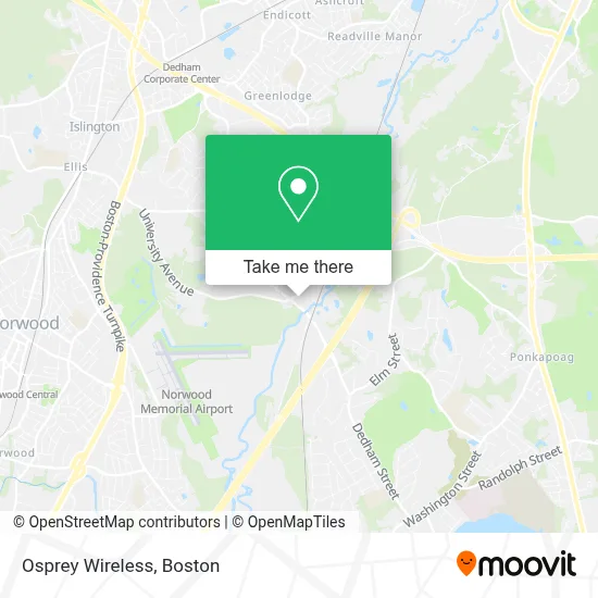 Osprey Wireless map