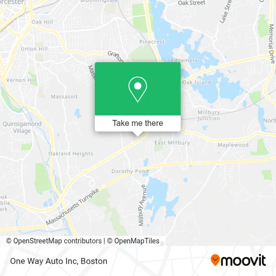 One Way Auto Inc map