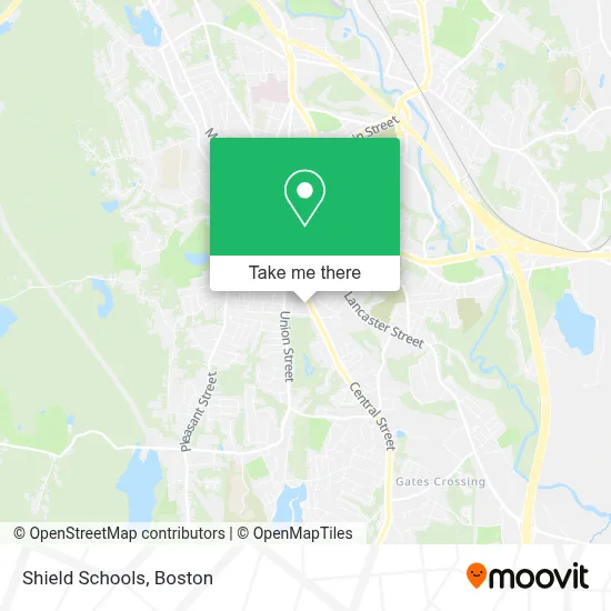 Shield Schools map
