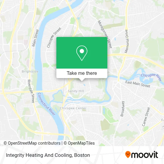 Integrity Heating And Cooling map