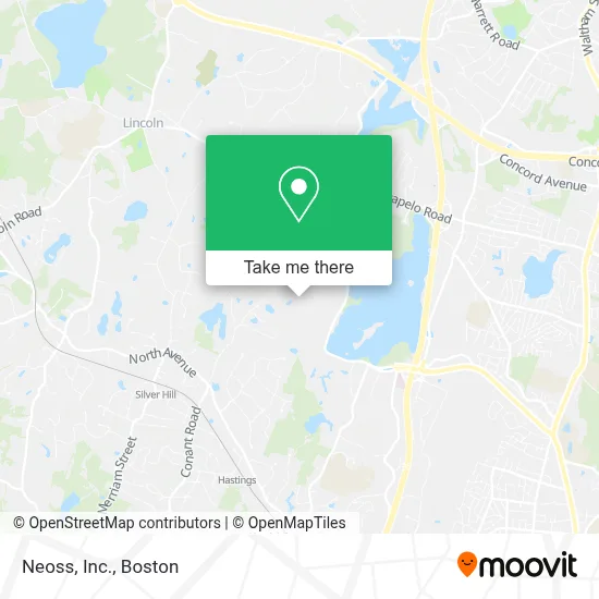 Neoss, Inc. map