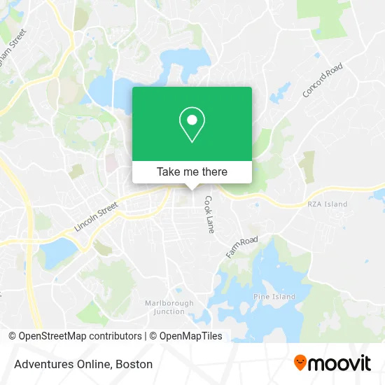 Adventures Online map