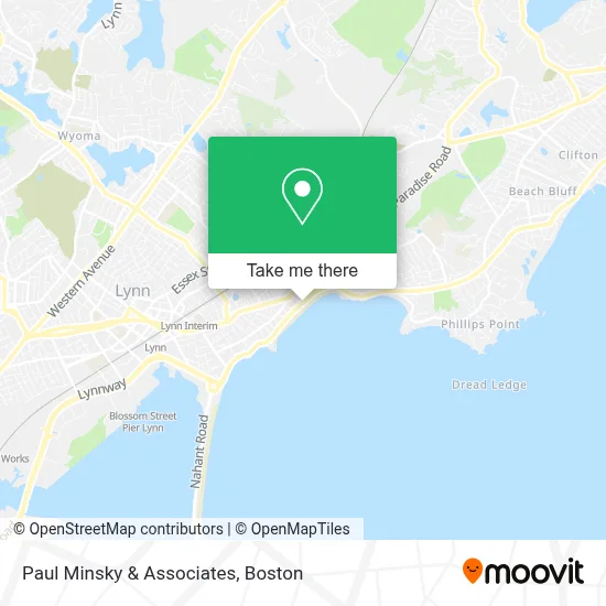 Paul Minsky & Associates map