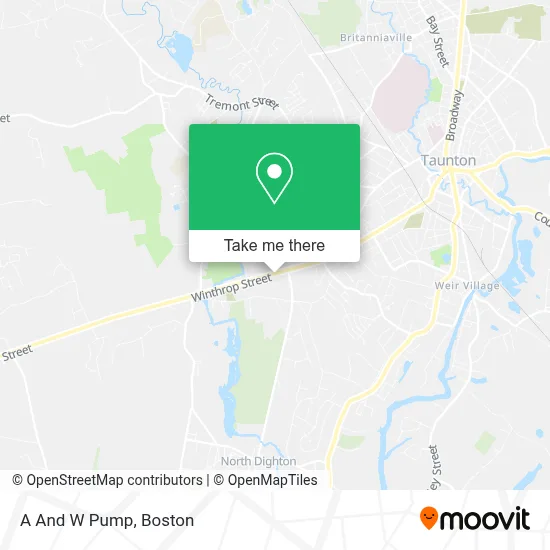 A And W Pump map